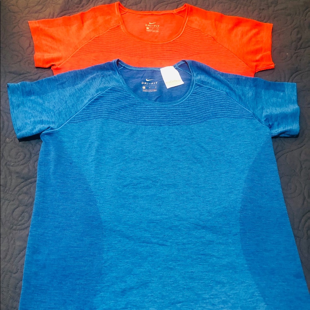Nike dry fit workout shirts